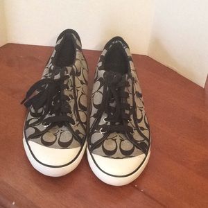Authentic Coach lace up shoes